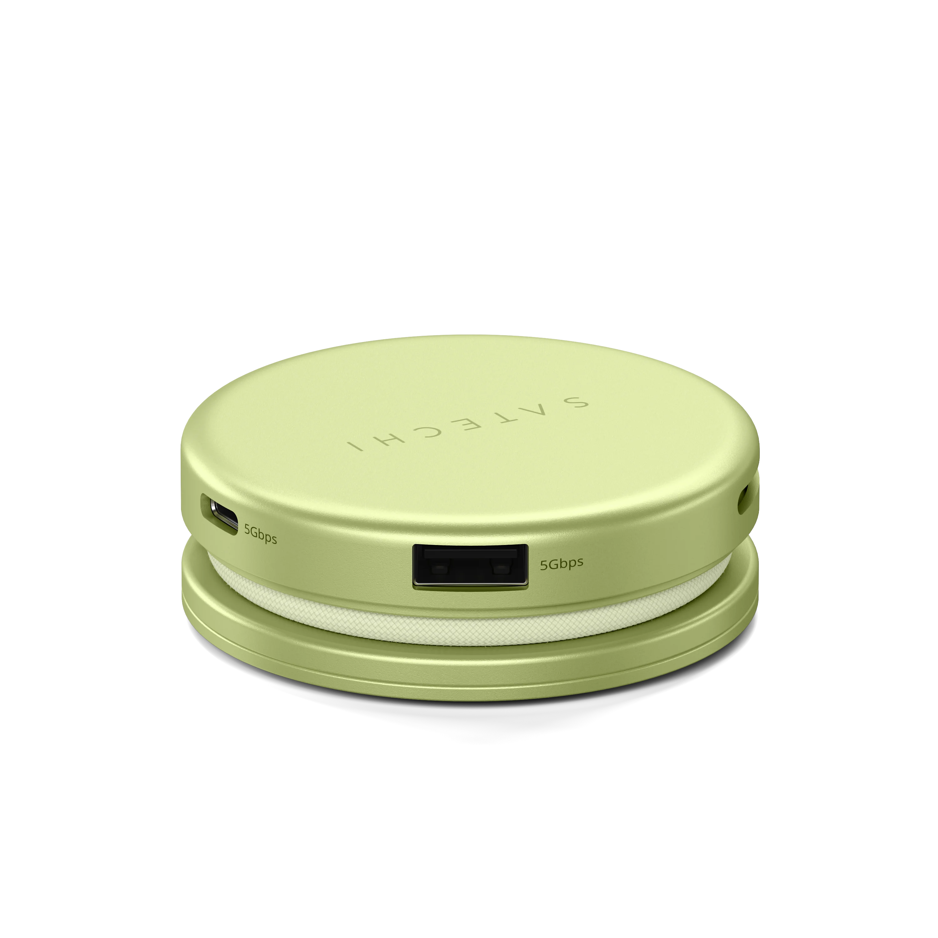 Багатопортовий адаптер Satechi OntheGo 5-in-1 USB-C Multiport Adapter - Citrus (ST-POTG5Y)