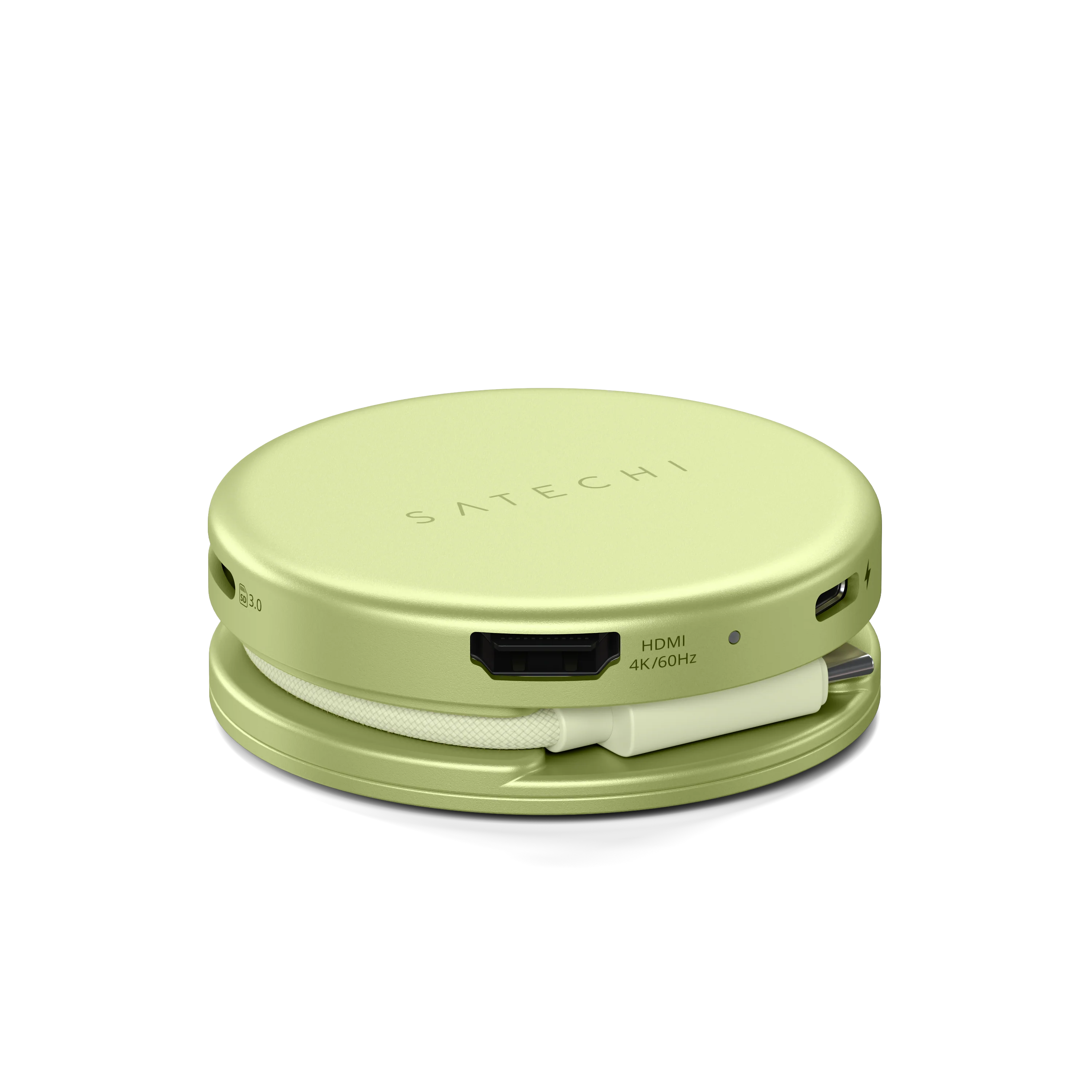 Багатопортовий адаптер Satechi OntheGo 5-in-1 USB-C Multiport Adapter - Citrus (ST-POTG5Y)