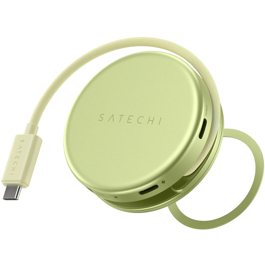 Багатопортовий адаптер Satechi OntheGo 5-in-1 USB-C Multiport Adapter - Citrus (ST-POTG5Y)