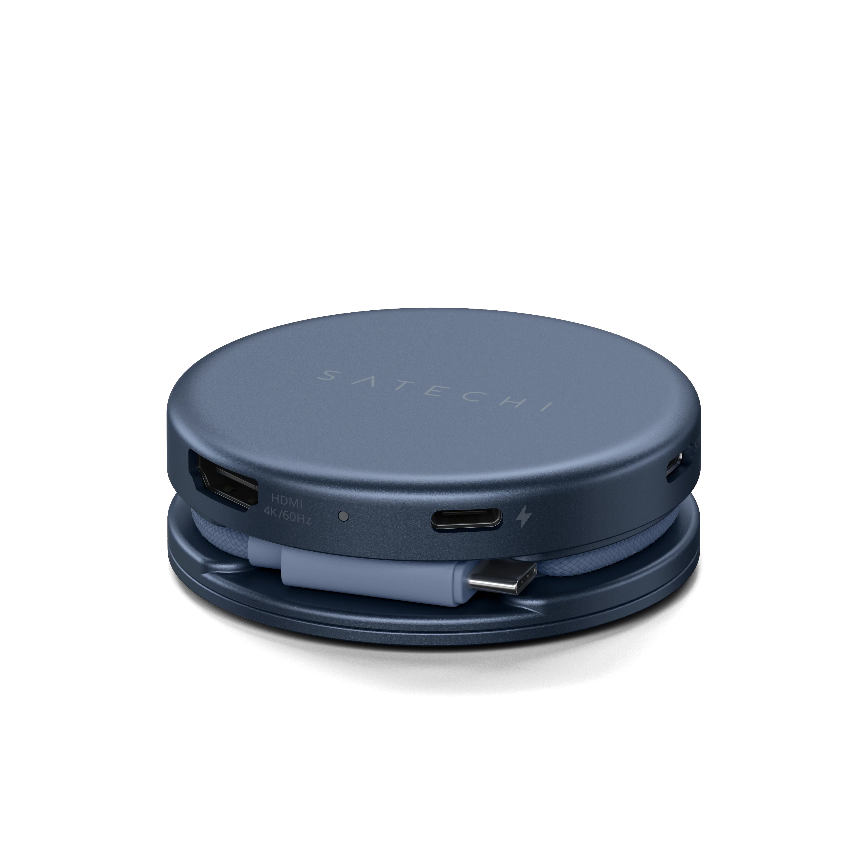 Багатопортовий адаптер Satechi OntheGo 5-in-1 USB-C Multiport Adapter - Indigo (ST-POTG5B)