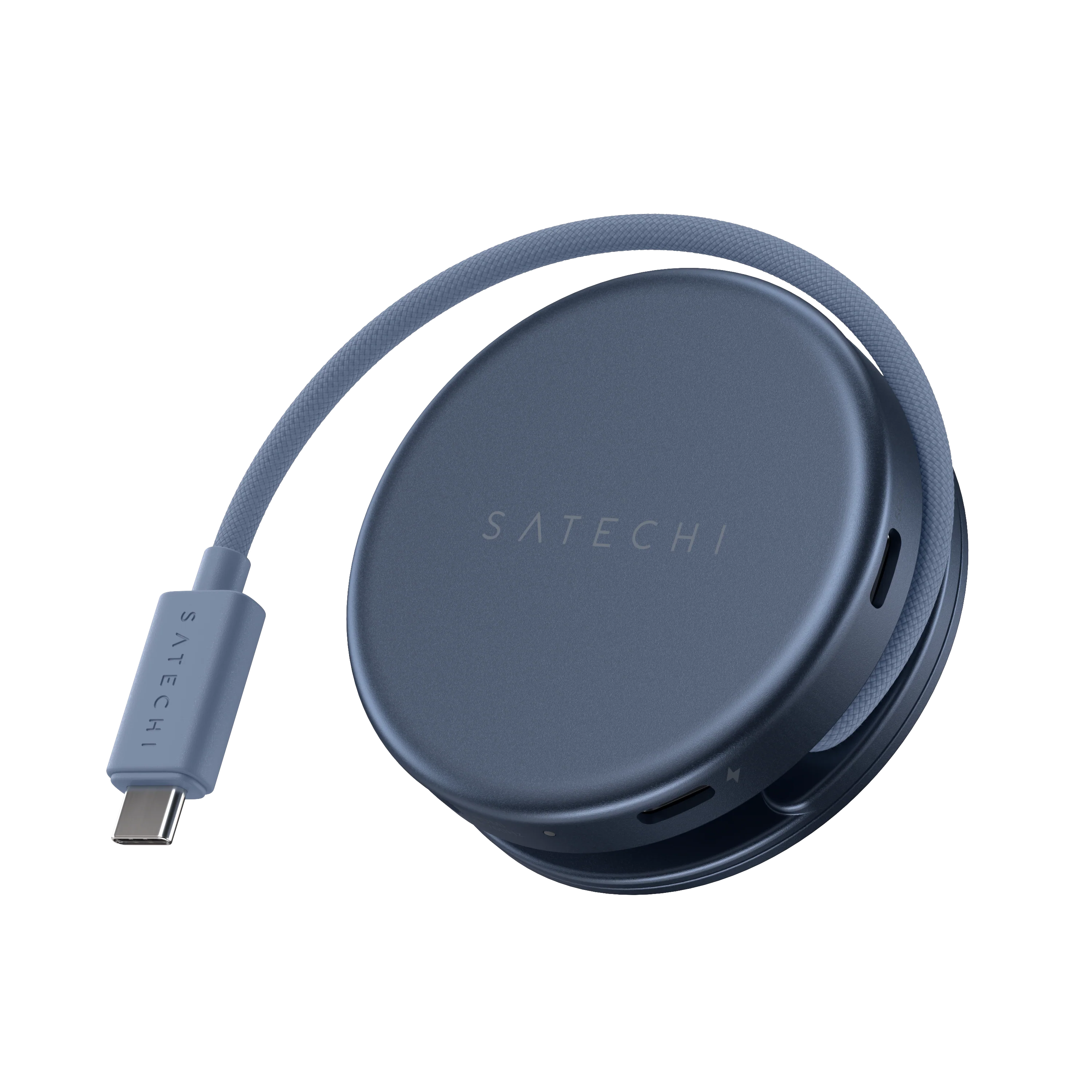 Багатопортовий адаптер Satechi OntheGo 5-in-1 USB-C Multiport Adapter - Indigo (ST-POTG5B)