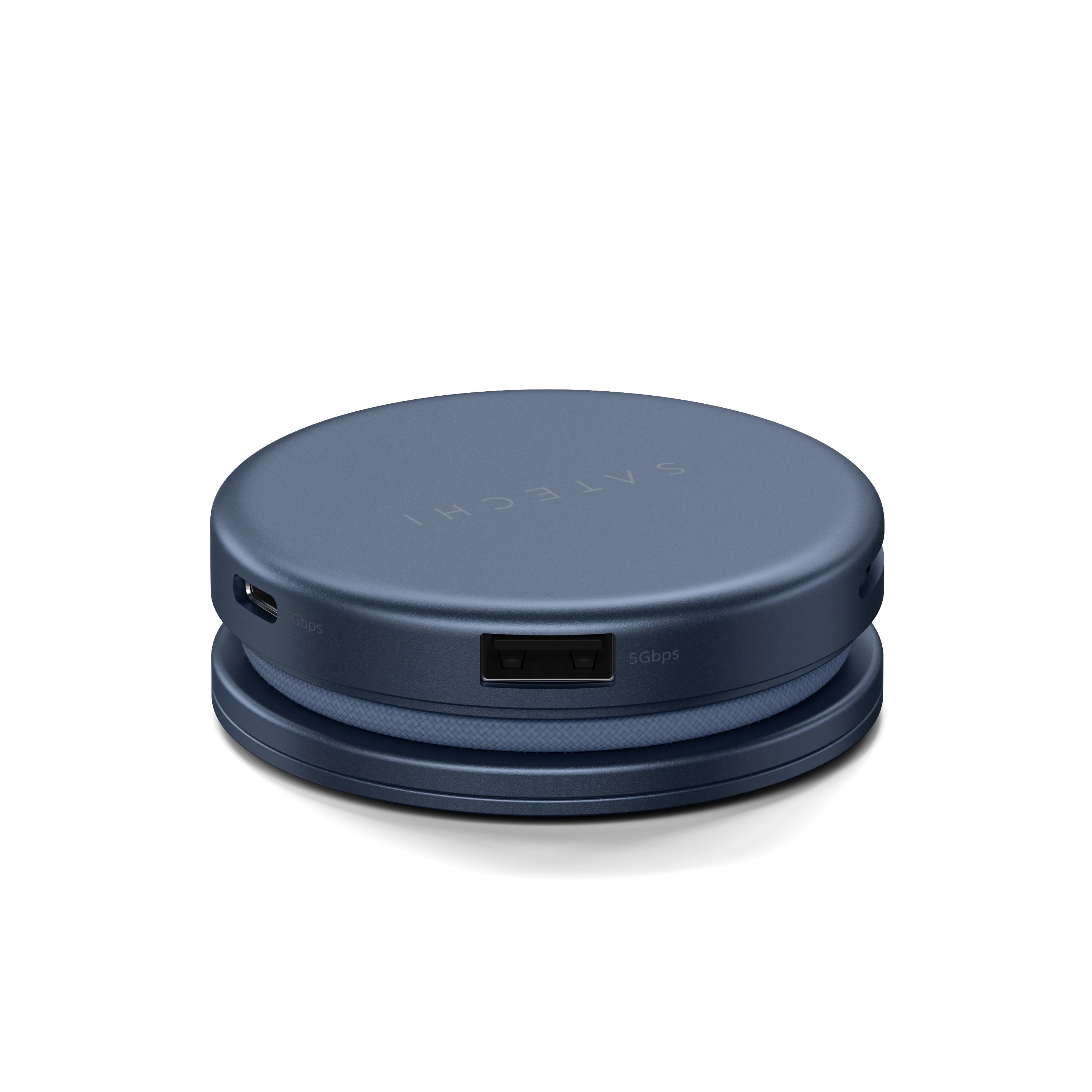Багатопортовий адаптер Satechi OntheGo 5-in-1 USB-C Multiport Adapter - Indigo (ST-POTG5B)