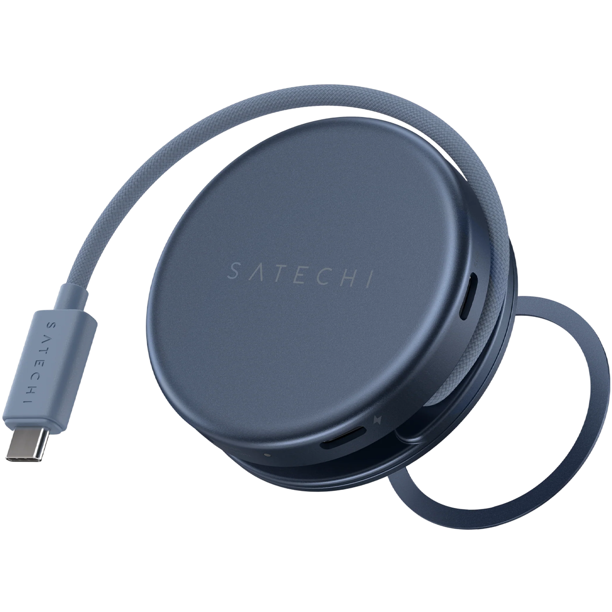 Багатопортовий адаптер Satechi OntheGo 5-in-1 USB-C Multiport Adapter - Indigo (ST-POTG5B)