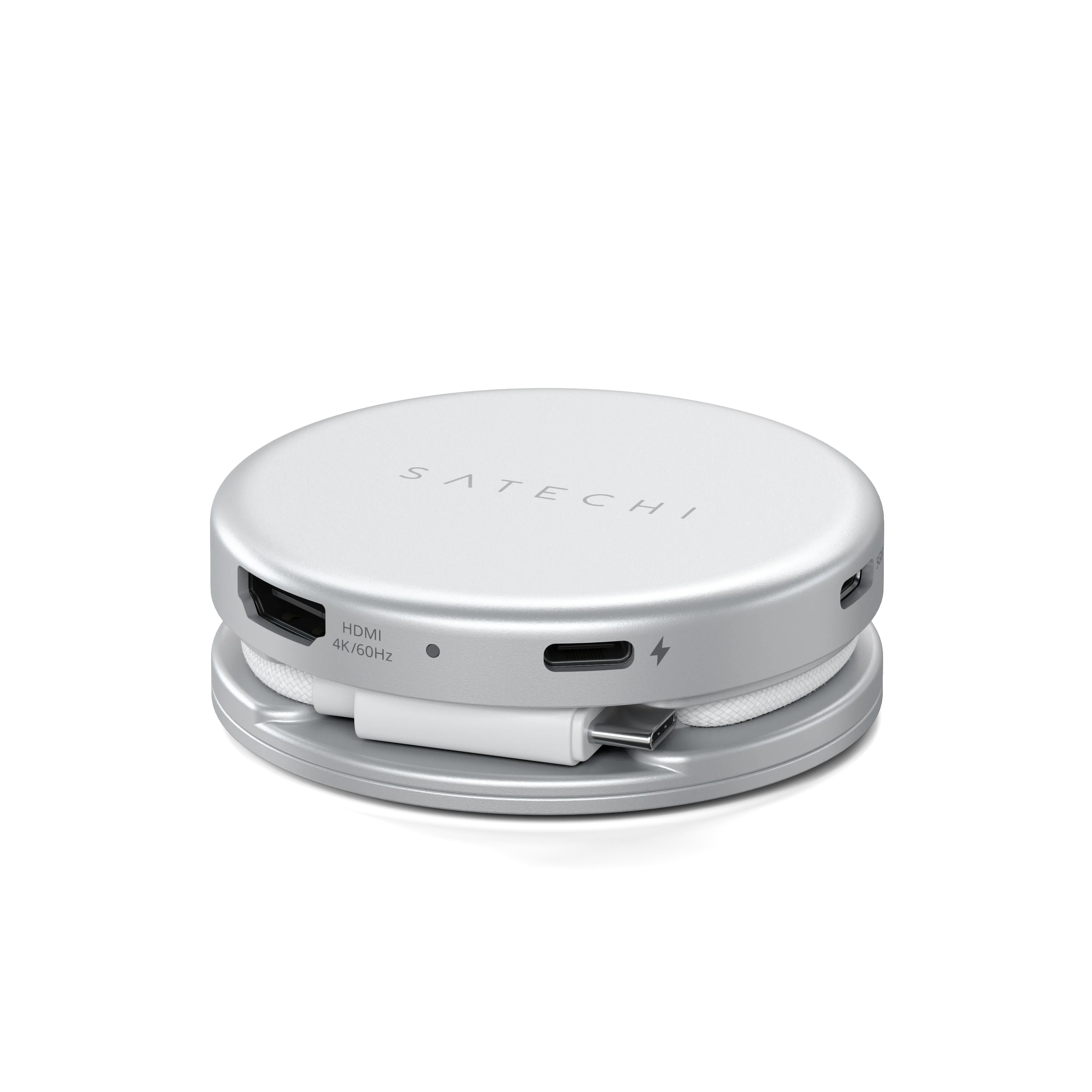 Багатопортовий адаптер Satechi OntheGo 5-in-1 USB-C Multiport Adapter - Silver (ST-POTG5S)