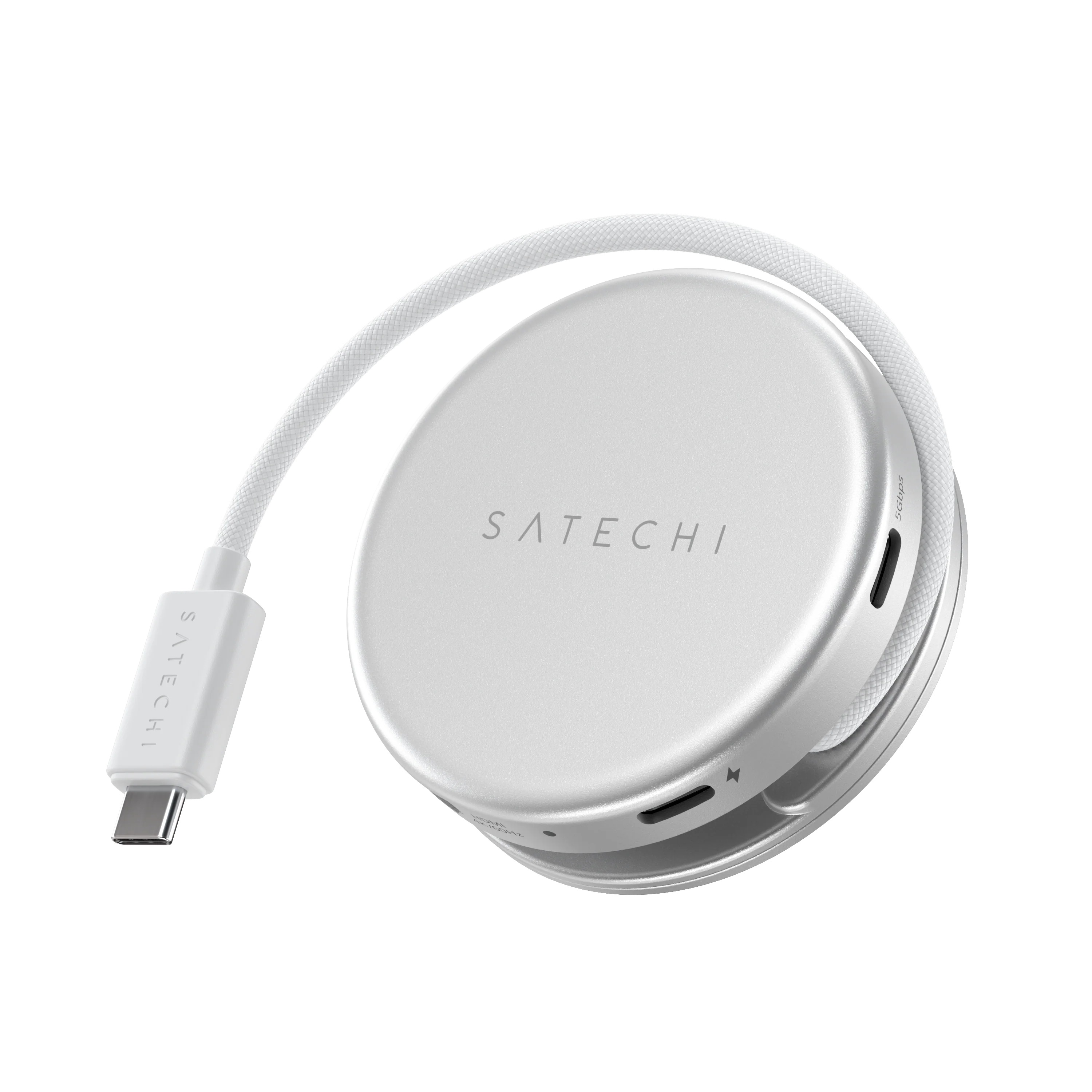 Багатопортовий адаптер Satechi OntheGo 5-in-1 USB-C Multiport Adapter - Silver (ST-POTG5S)