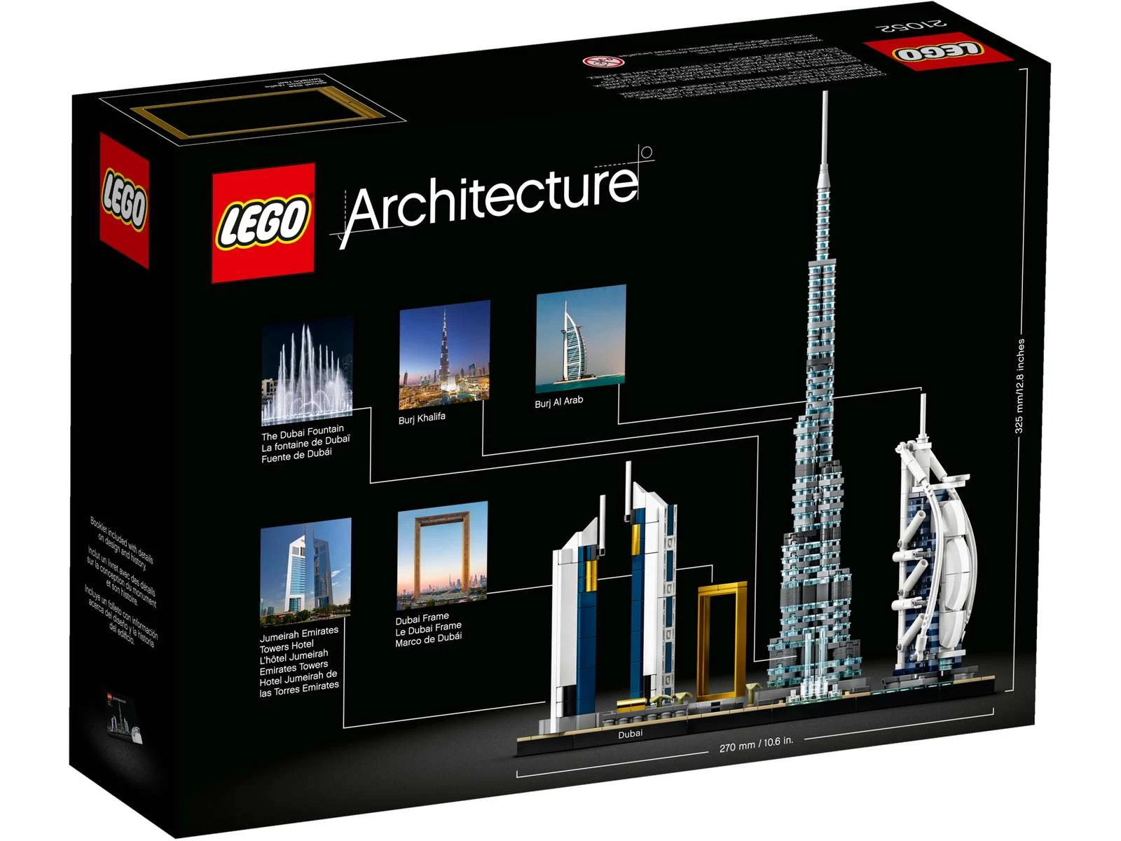 Блоковий конструктор LEGO Architecture Дубай (21052)