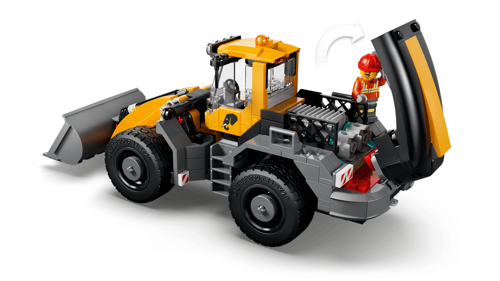 Блоковий конструктор LEGO City Самоскид і фронтальний ковшовий навантажувач (60494)