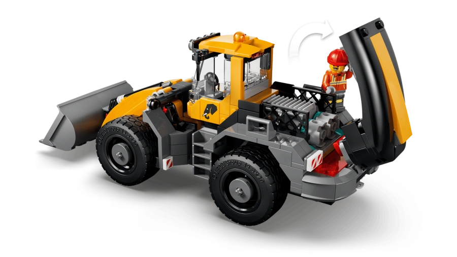 Блоковий конструктор LEGO City Самоскид і фронтальний ковшовий навантажувач (60494)