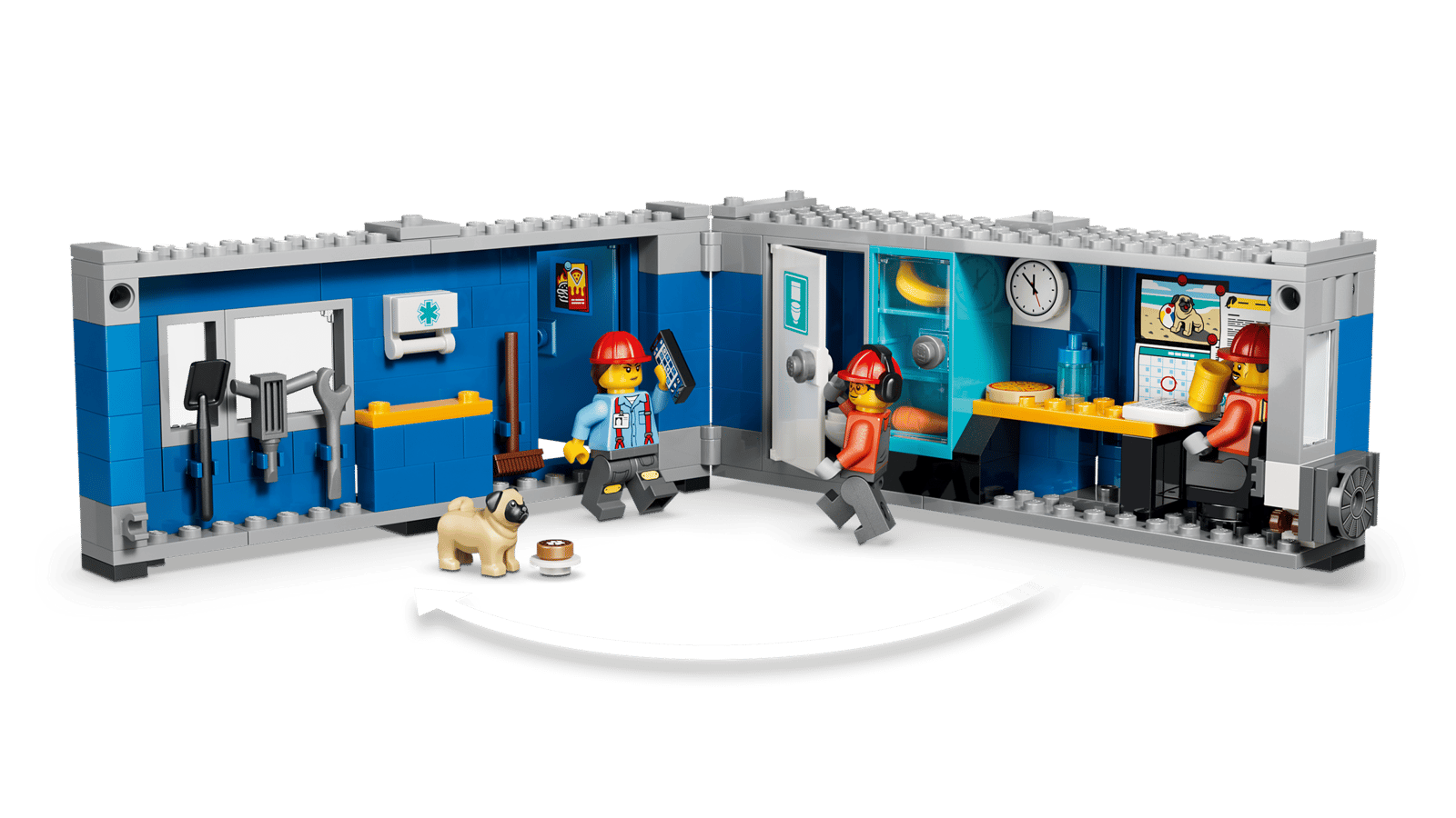 Блоковий конструктор LEGO City Самоскид і фронтальний ковшовий навантажувач (60494)