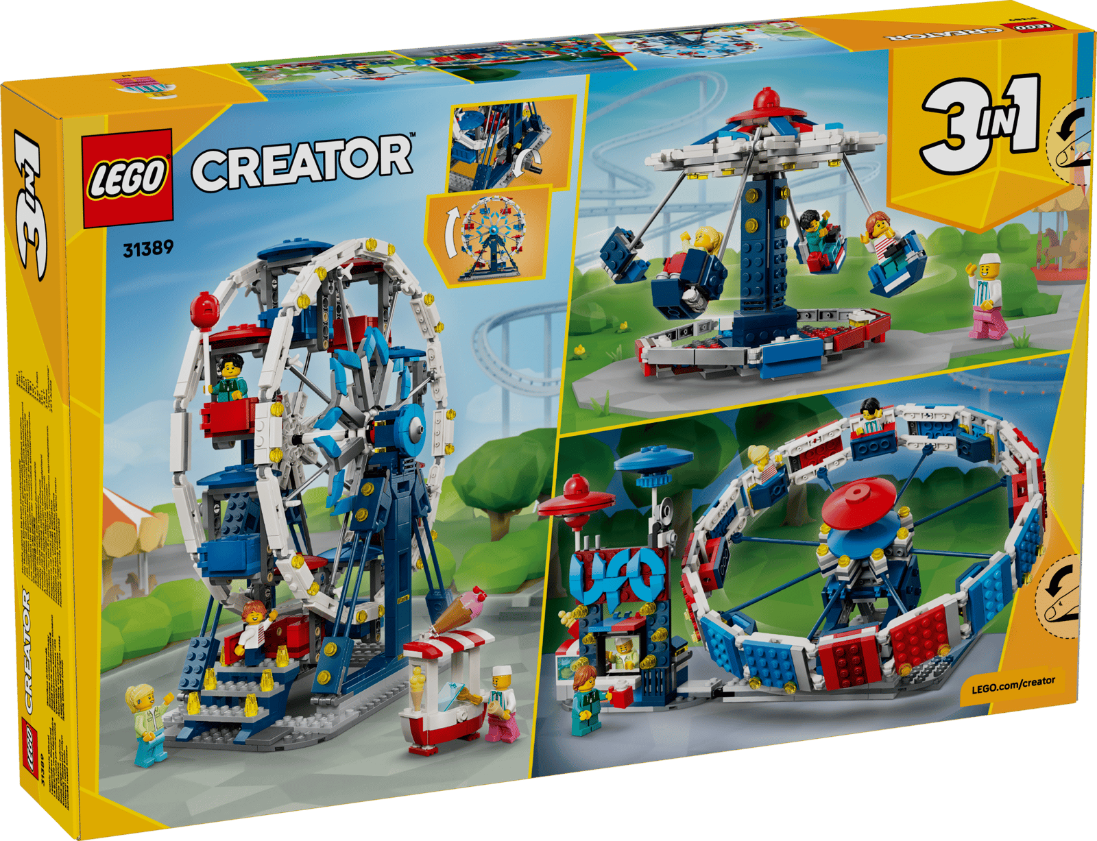 Блоковий конструктор LEGO Creator Знакове колесо огляду (31389)