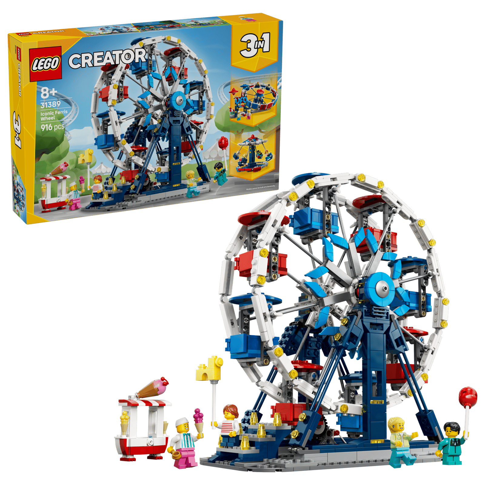 Блоковий конструктор LEGO Creator Знакове колесо огляду (31389)