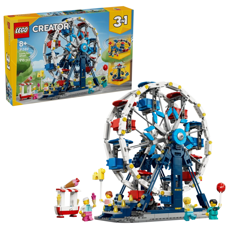 Блоковий конструктор LEGO Creator Знакове колесо огляду (31389)