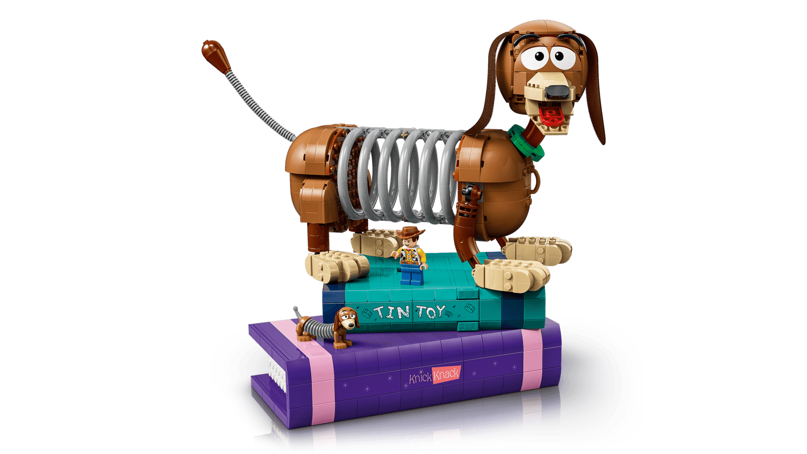Блоковий конструктор LEGO Disney Pixar Книжкові підставки «Собачка Спіралька» з «Історії іграшок» (43301)