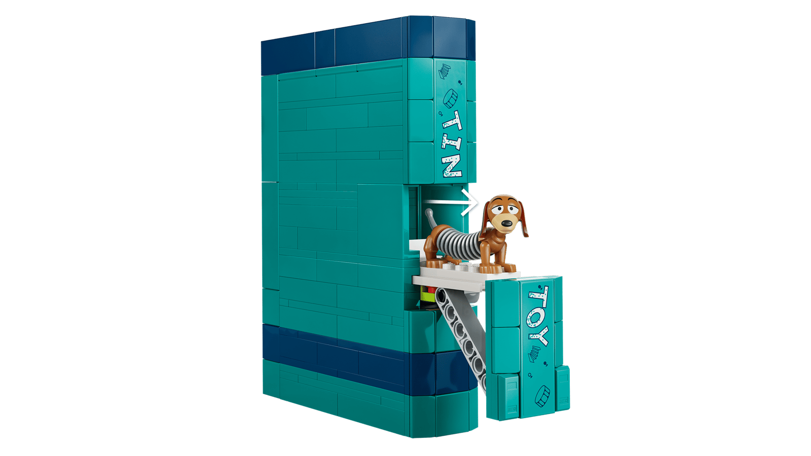 Блоковий конструктор LEGO Disney Pixar Книжкові підставки «Собачка Спіралька» з «Історії іграшок» (43301)