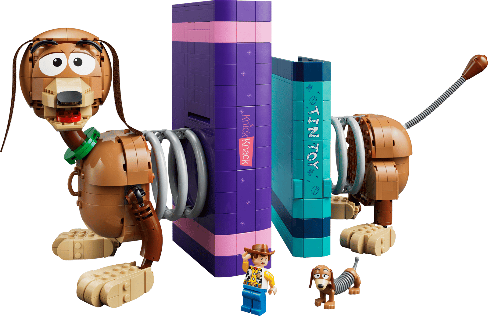 Блоковий конструктор LEGO Disney Pixar Книжкові підставки «Собачка Спіралька» з «Історії іграшок» (43301)
