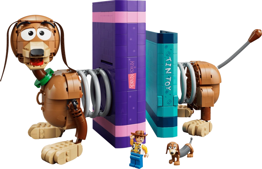 Блоковий конструктор LEGO Disney Pixar Книжкові підставки «Собачка Спіралька» з «Історії іграшок» (43301)