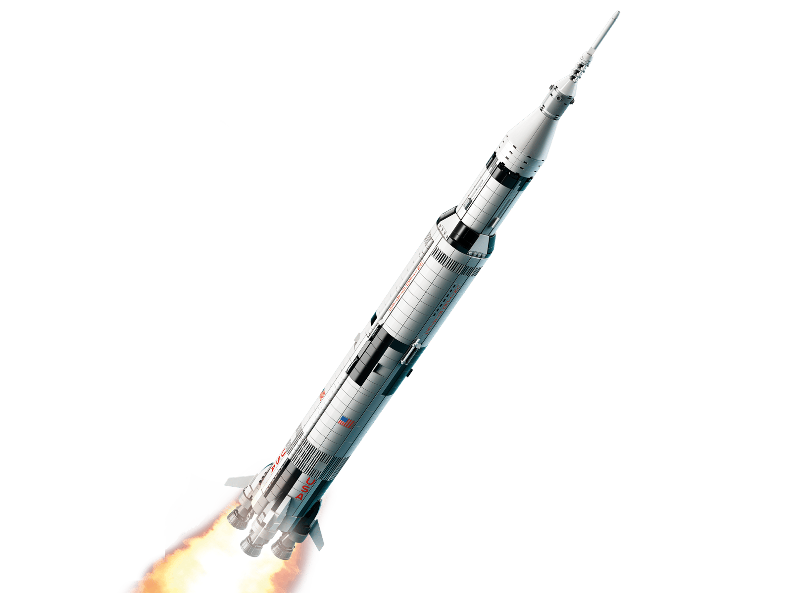 Блоковий конструктор LEGO Ideas Ракетно-космічна система НАСА «Сатурн-5-Аполлон» (92176)