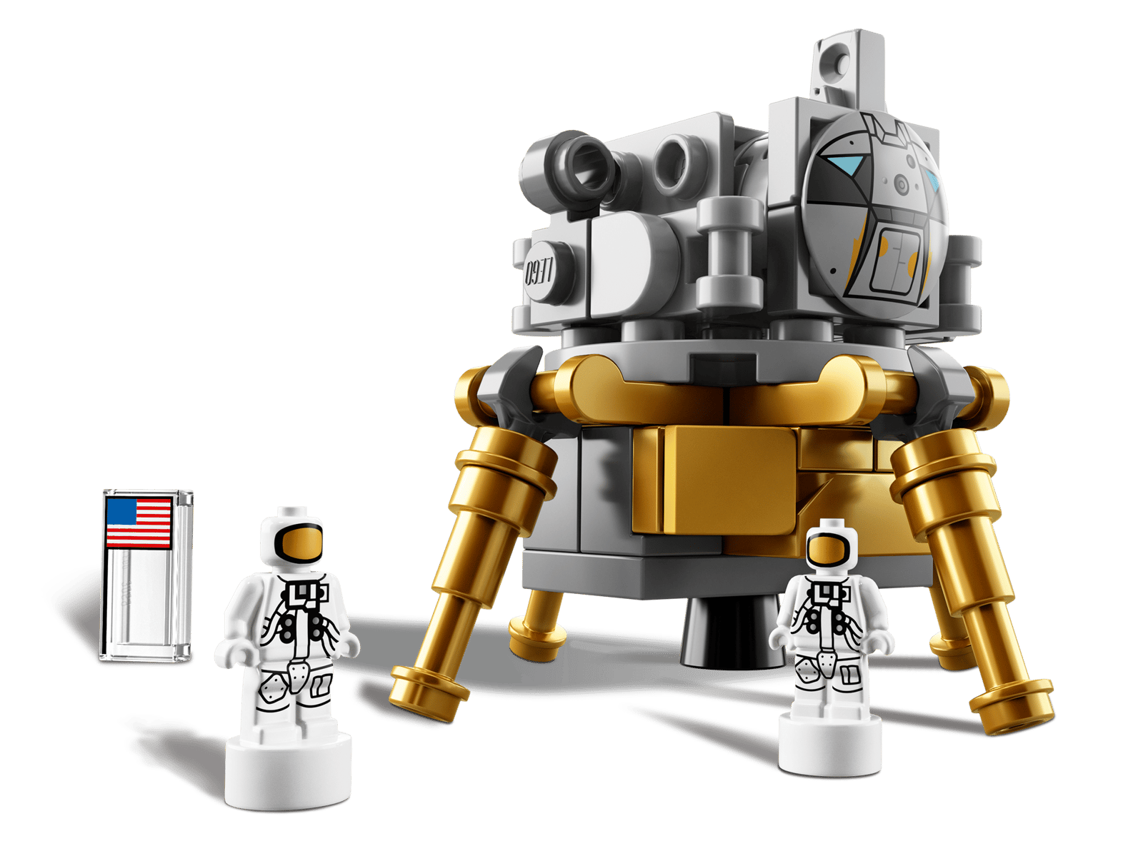 Блоковий конструктор LEGO Ideas Ракетно-космічна система НАСА «Сатурн-5-Аполлон» (92176)