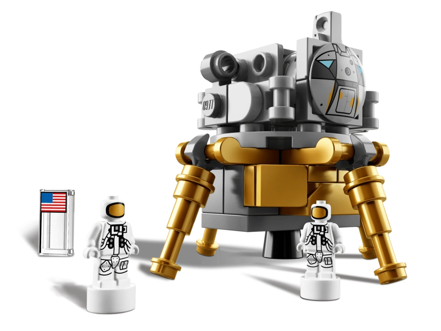 Блоковий конструктор LEGO Ideas Ракетно-космічна система НАСА «Сатурн-5-Аполлон» (92176)
