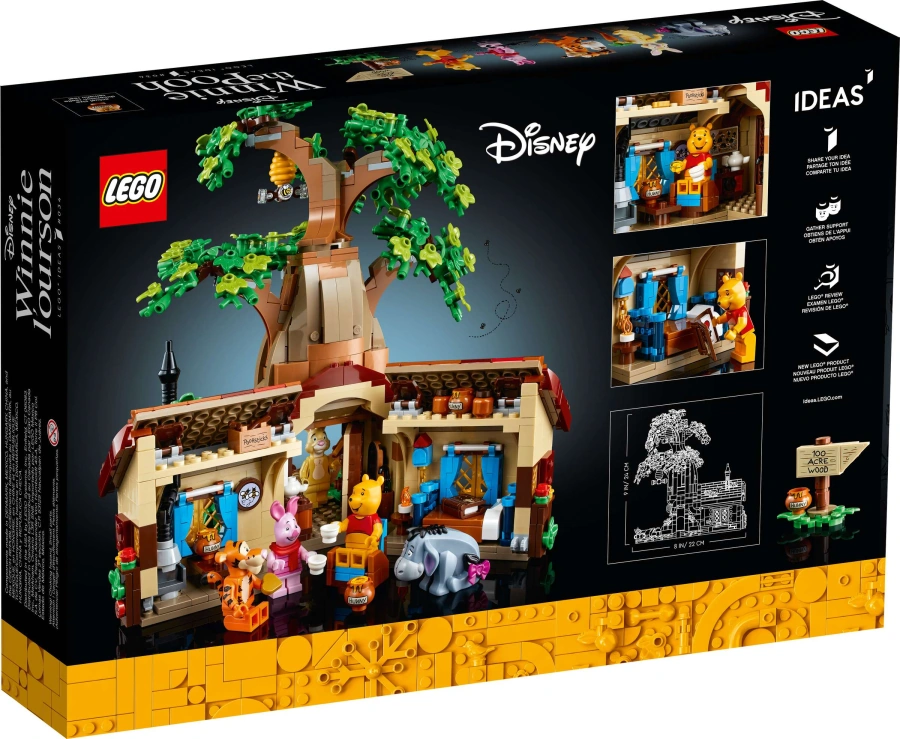 Блоковий конструктор LEGO Ideas Вінні-Пух (21326)
