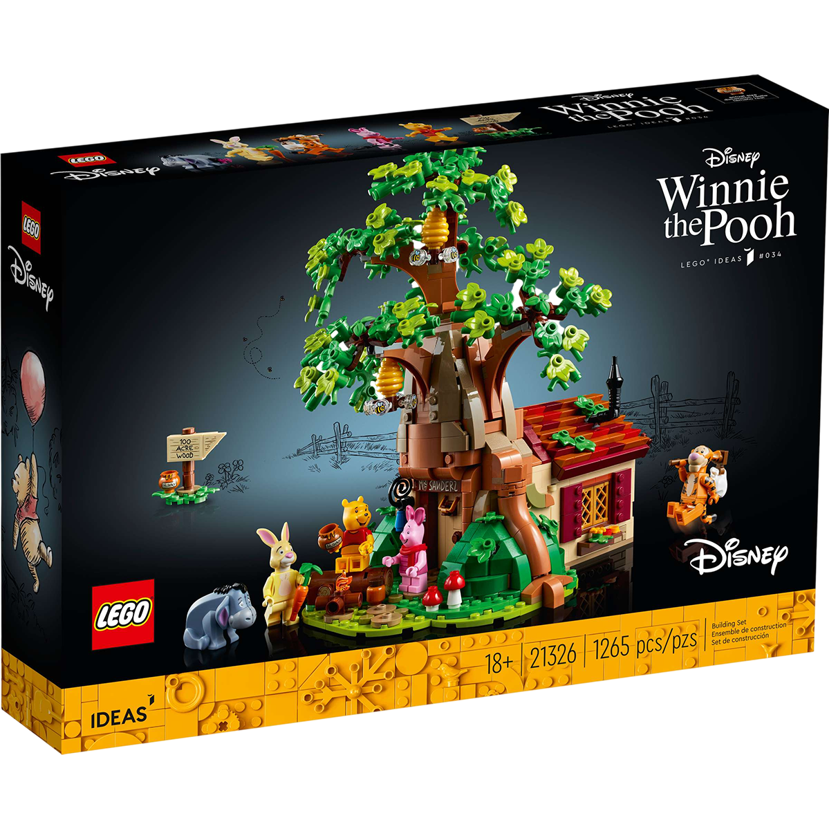 Блоковий конструктор LEGO Ideas Вінні-Пух (21326)