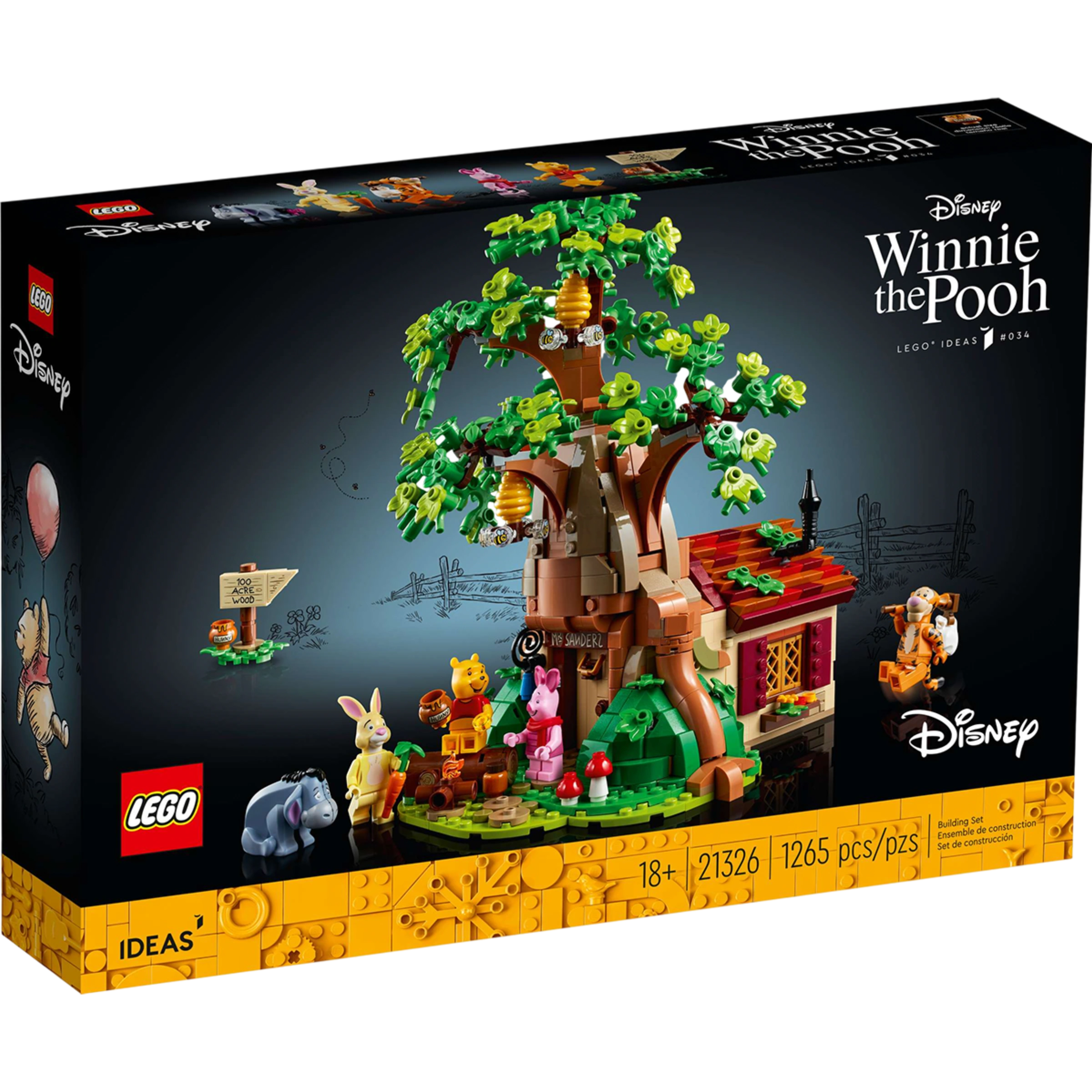 Блоковий конструктор LEGO Ideas Вінні-Пух (21326) Блоковий конструктор LEGO Ideas Вінні-Пух (21326)