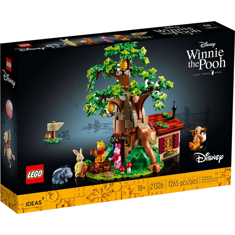 Блоковий конструктор LEGO Ideas Вінні-Пух (21326)
