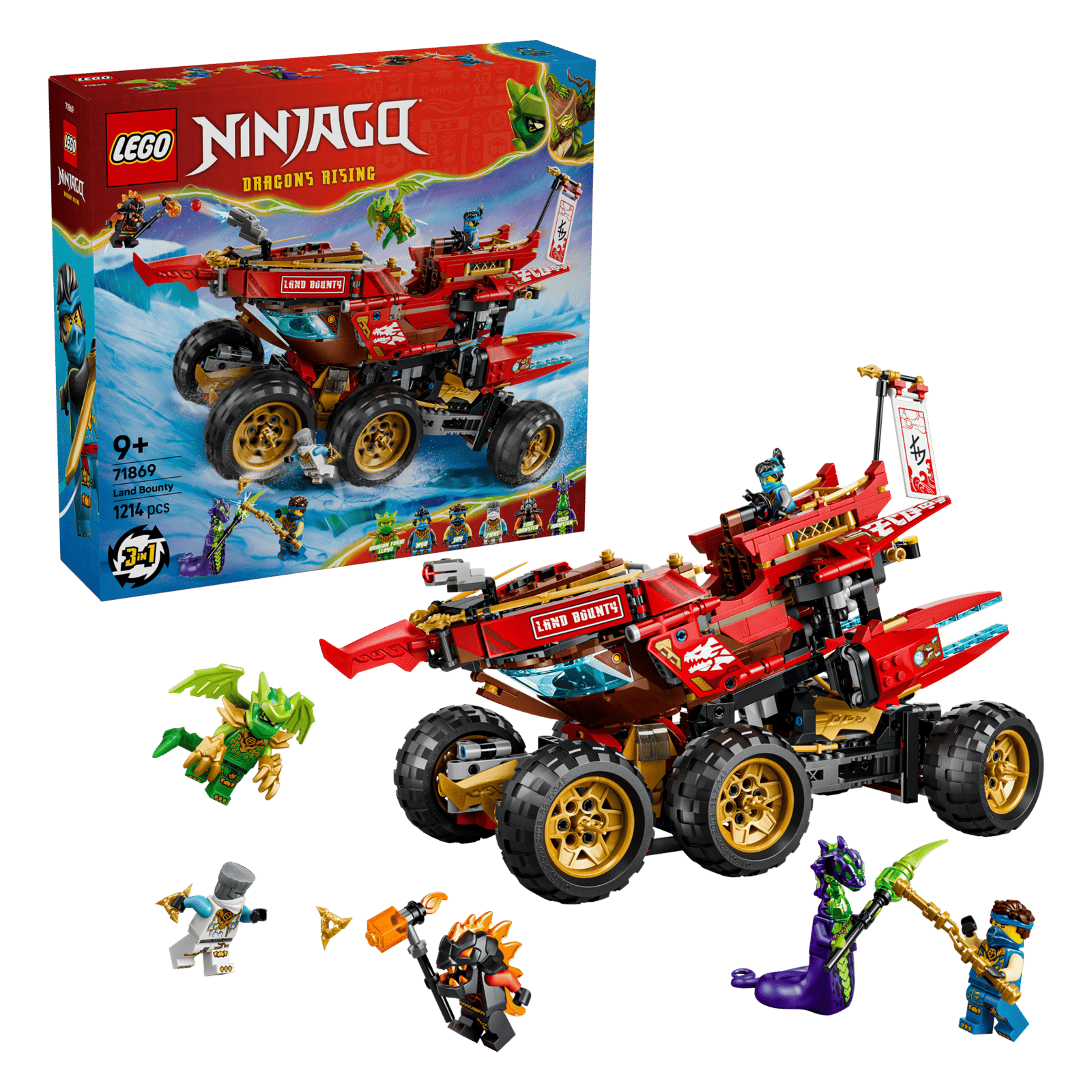 Блоковий конструктор LEGO Ninjago Райська земля (71869)