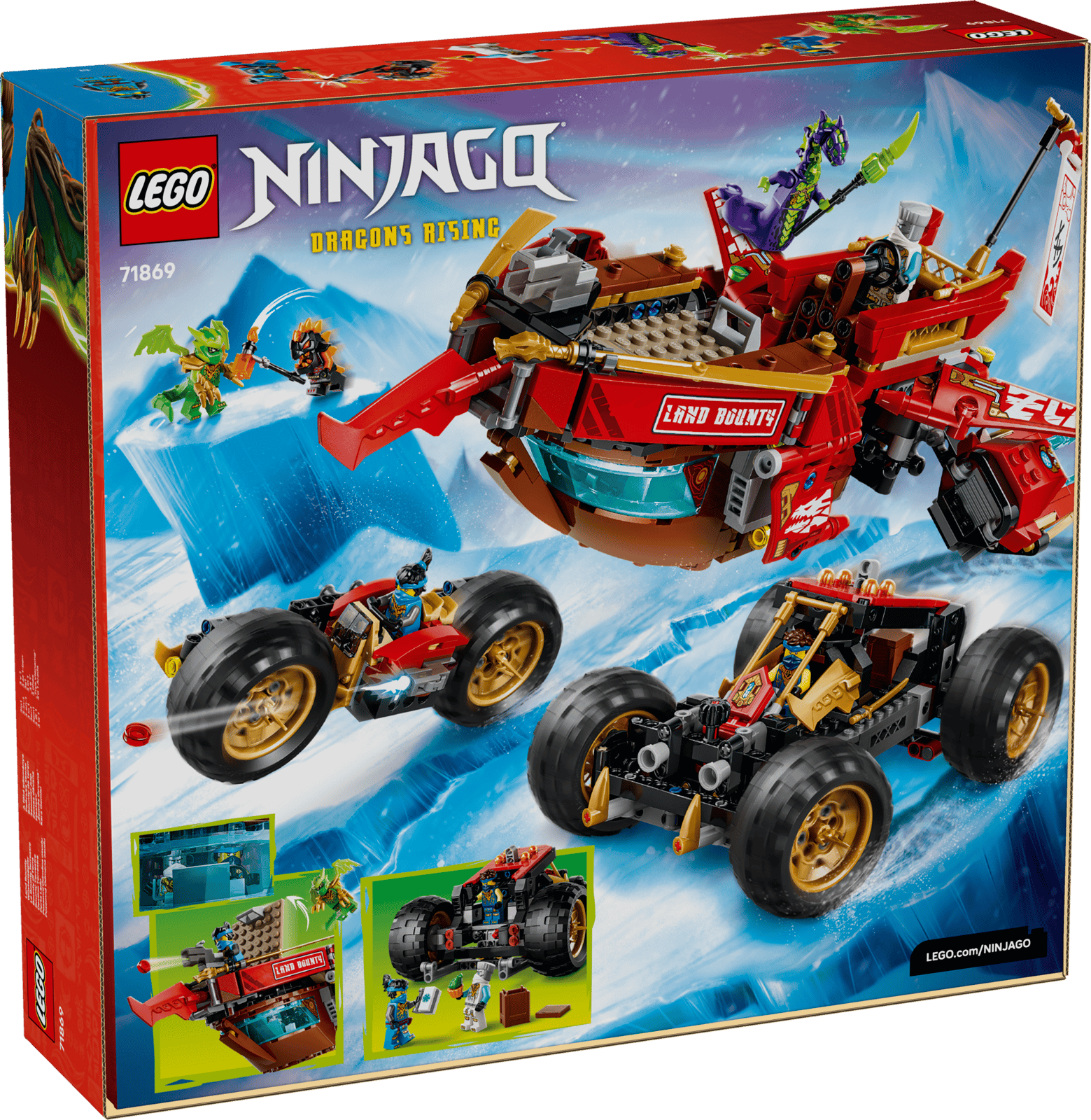 Блоковий конструктор LEGO Ninjago Райська земля (71869)