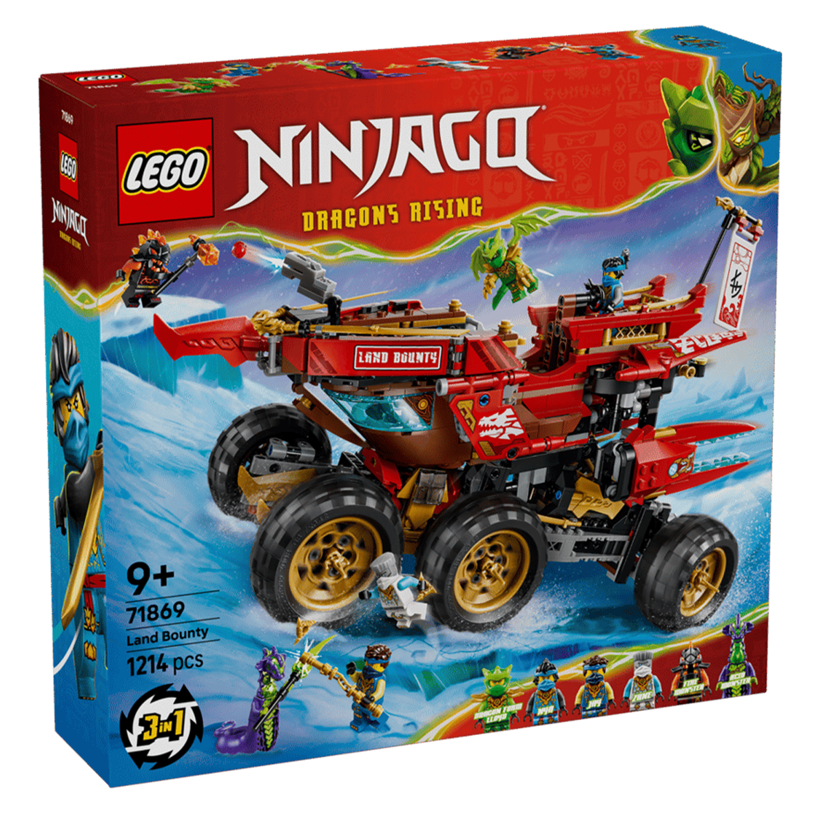 Блоковий конструктор LEGO Ninjago Райська земля (71869)