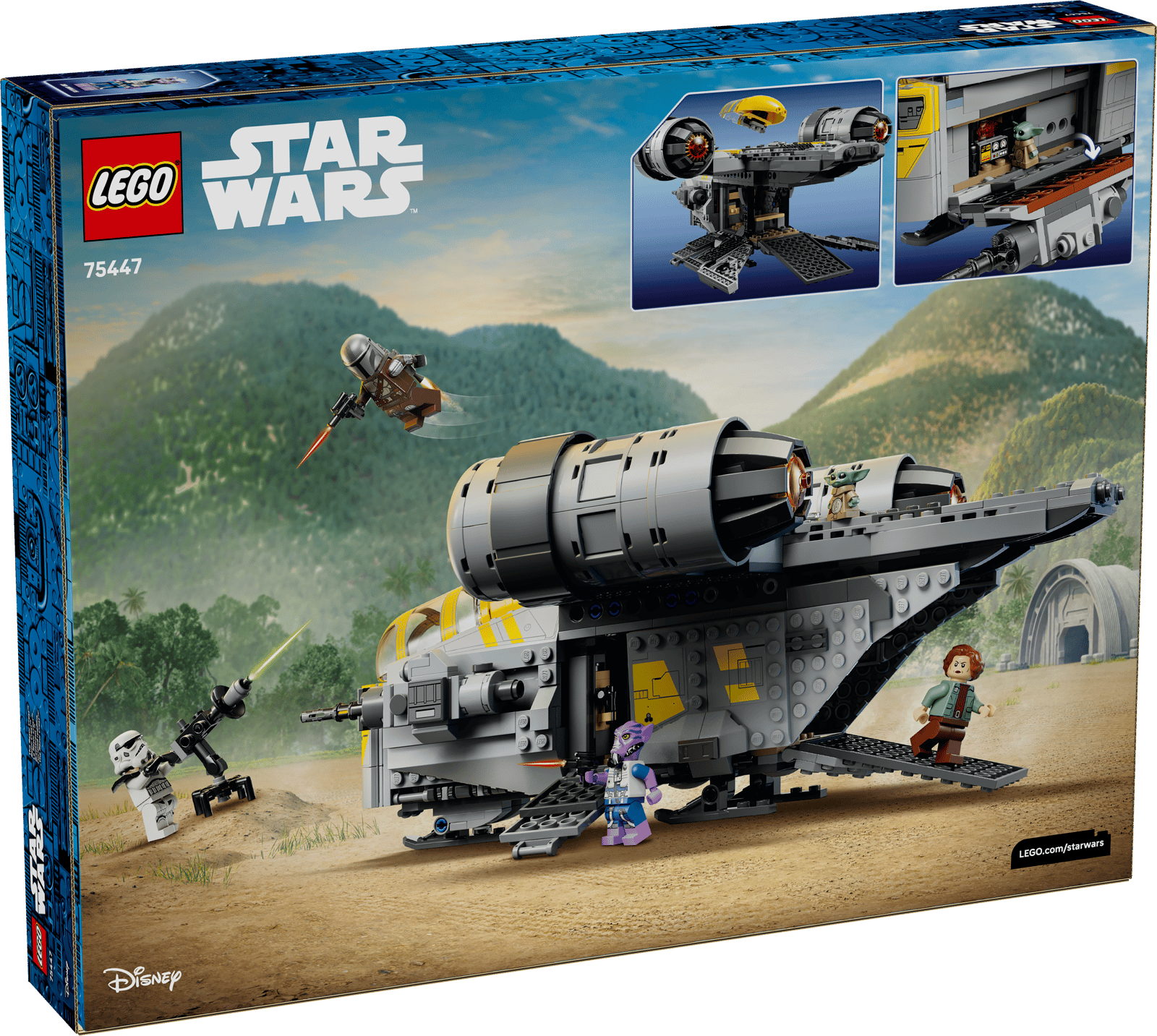 Блоковий конструктор LEGO Star Wars Гострий гребінь (75447)