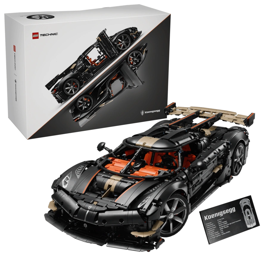 Блоковий конструктор LEGO Technic Мегакар Koenigsegg Sadair's Spear (42232)