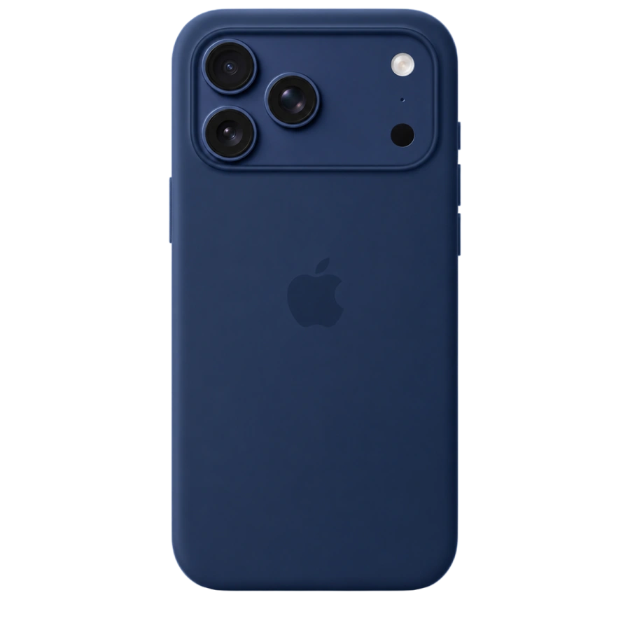 Чохол Apple iPhone 17 Pro Silicone Case with MagSafe Lux Copy - Anchor Blue