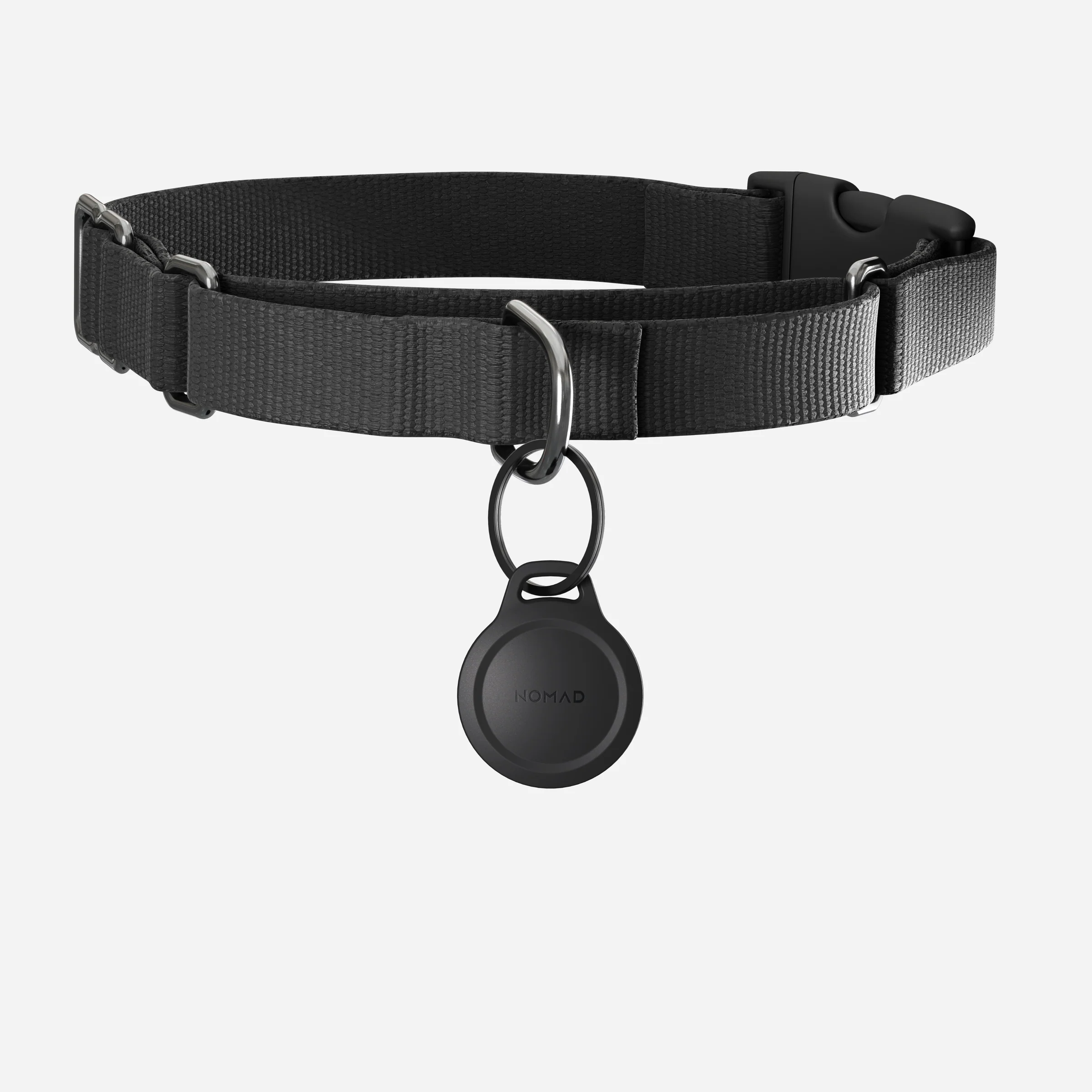 Чехол-брелок для AirTag NOMAD Rugged Keychain - Black (NM009926858)