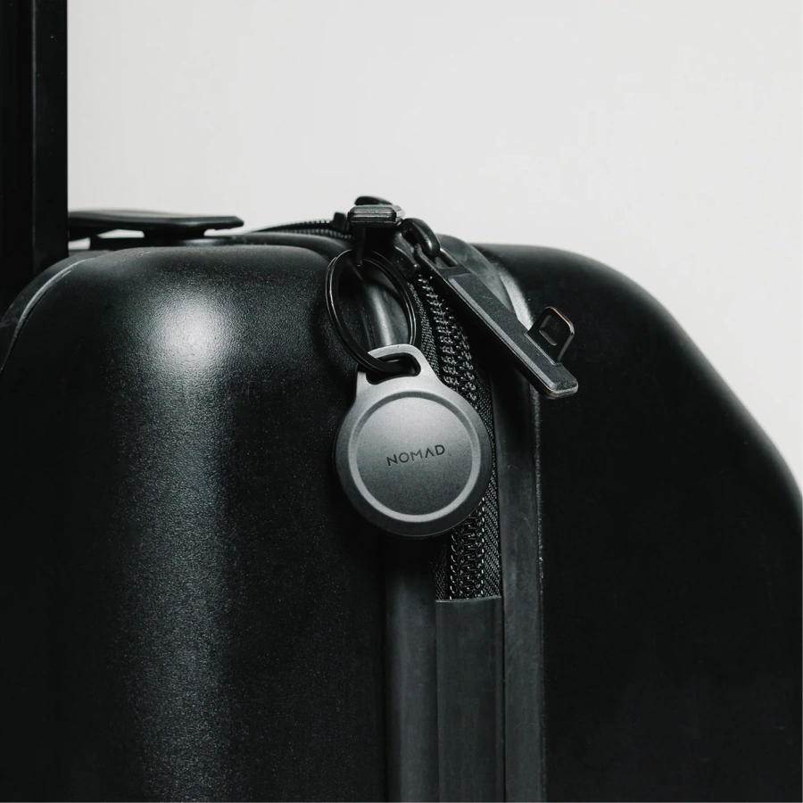 Чехол-брелок для AirTag NOMAD Rugged Keychain - Black (NM009926858)