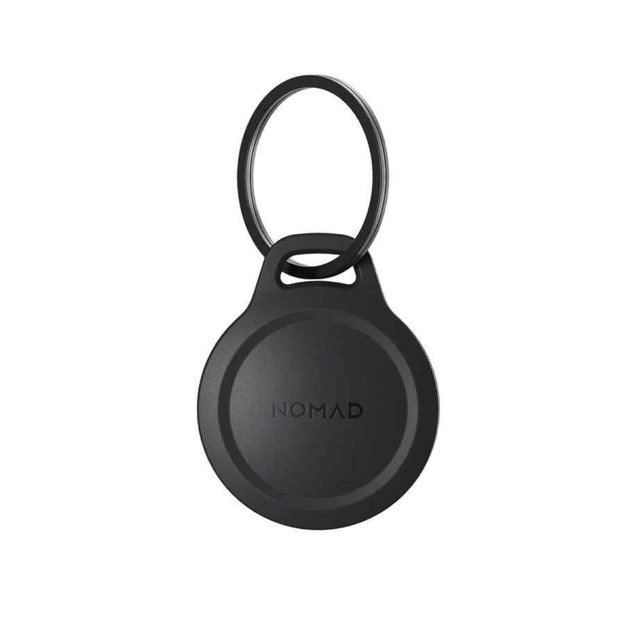 Чехол-брелок для AirTag NOMAD Rugged Keychain - Black (NM009926858)