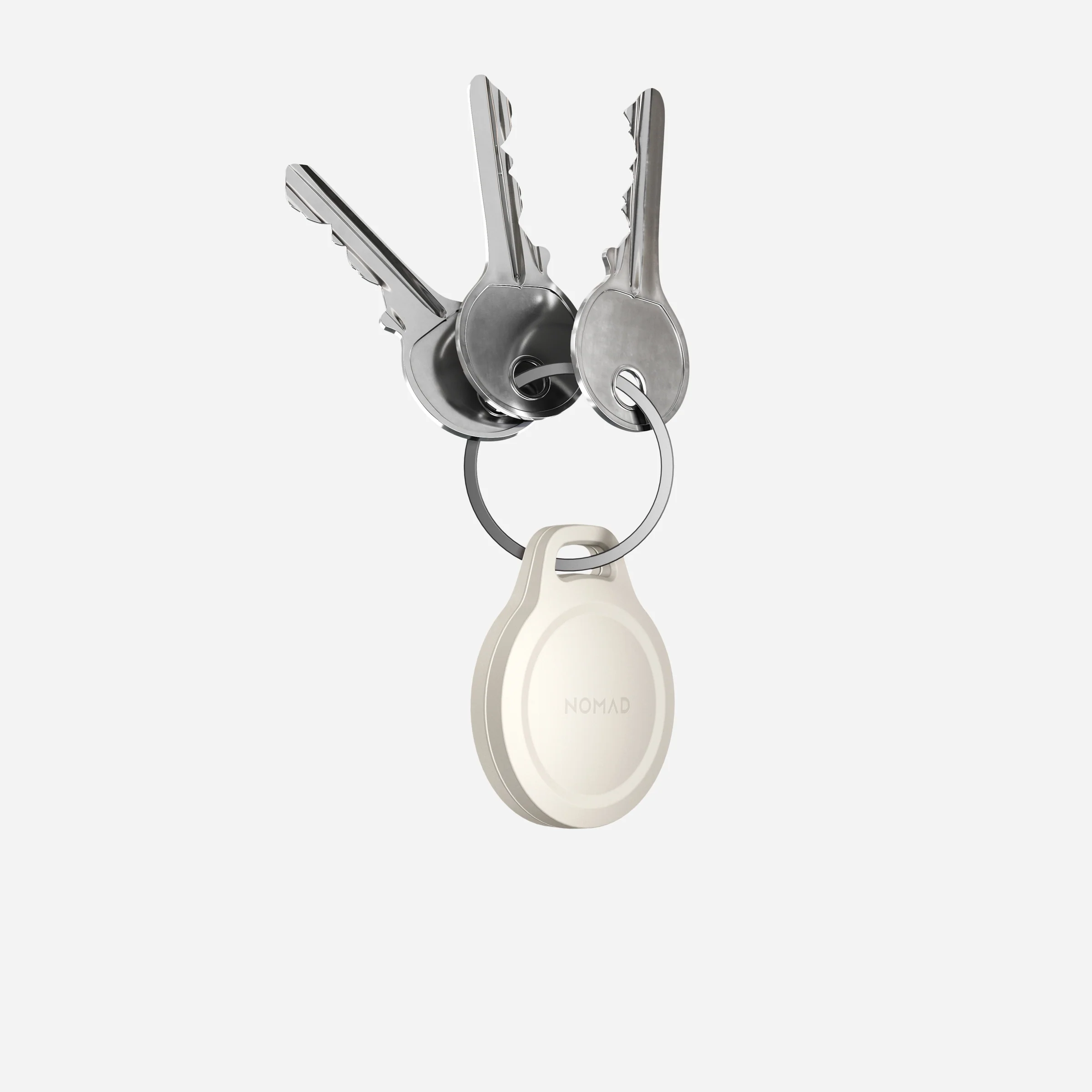 Чехол-брелок для AirTag NOMAD Rugged Keychain - Driftwood (NM009490858)
