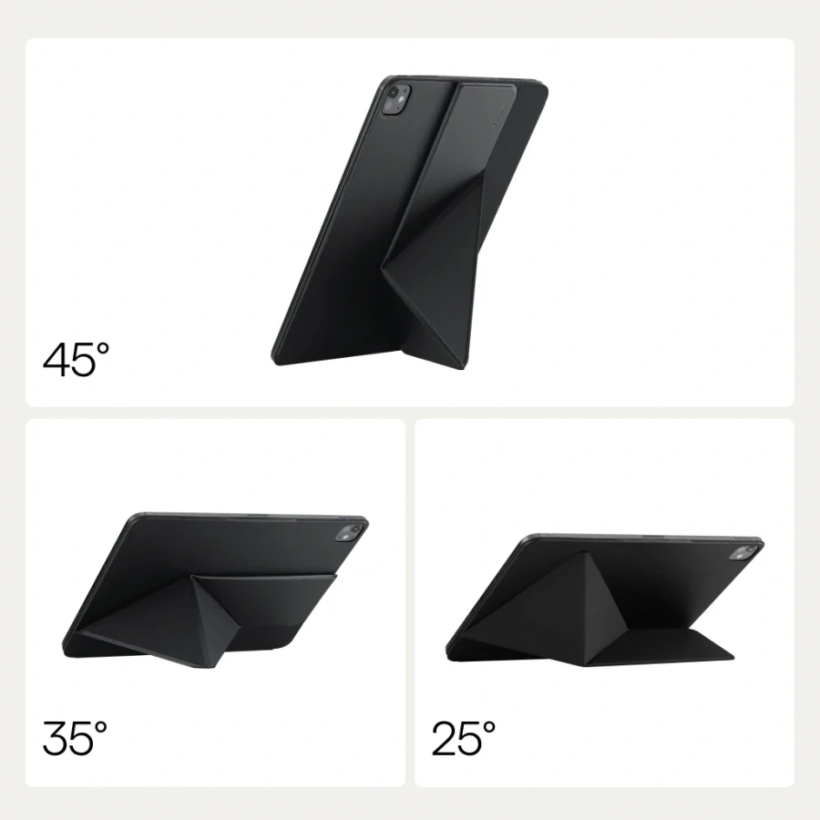 Чохол-накладка Pitaka MagEZ Case Folio 3 для iPad Pro 11" [M5/M4] - Black (FOL2605P)