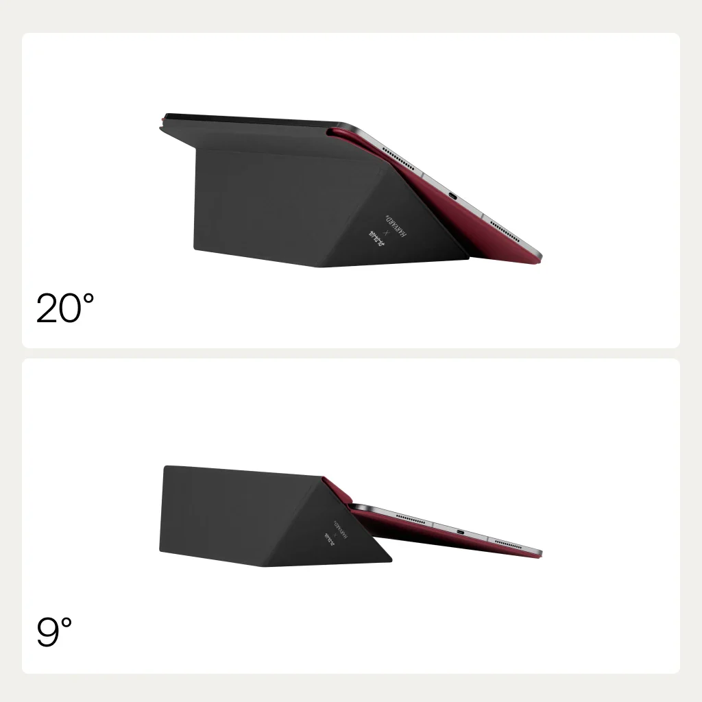 Чохол-накладка Pitaka MagEZ Case Folio 3 для iPad Pro 11" [M5/M4] - Harvard Crimson