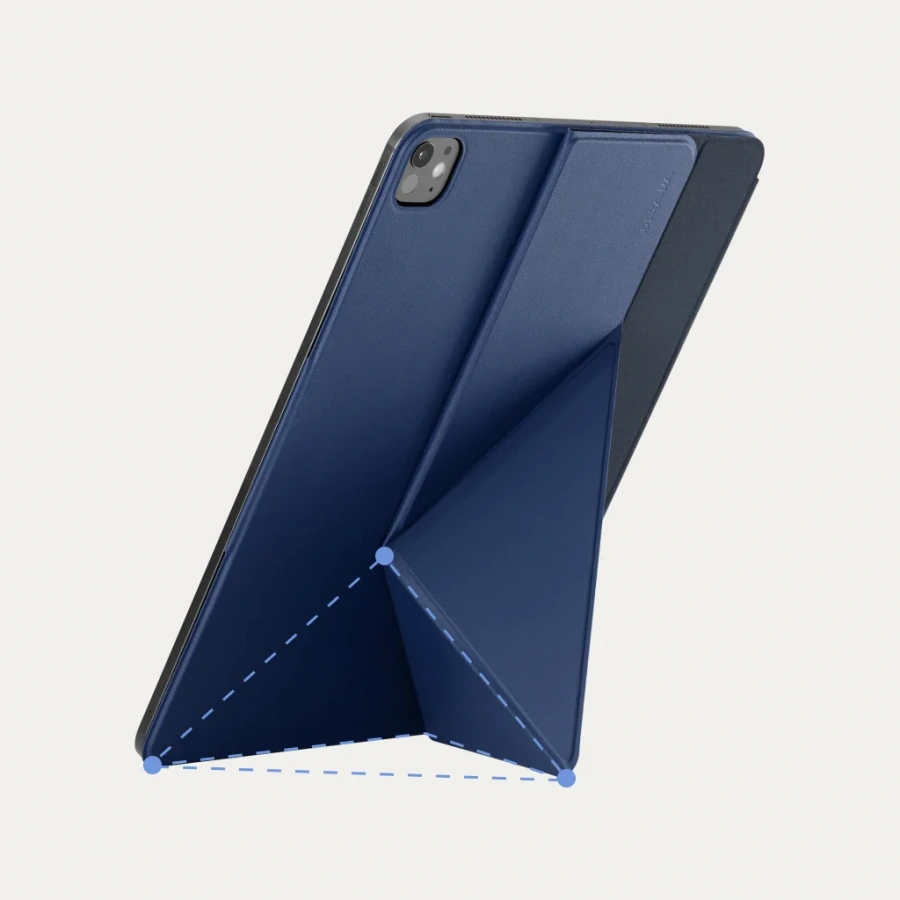 Чохол-накладка Pitaka MagEZ Case Folio 3 для iPad Pro 11" [M5/M4] - Midnight Blue