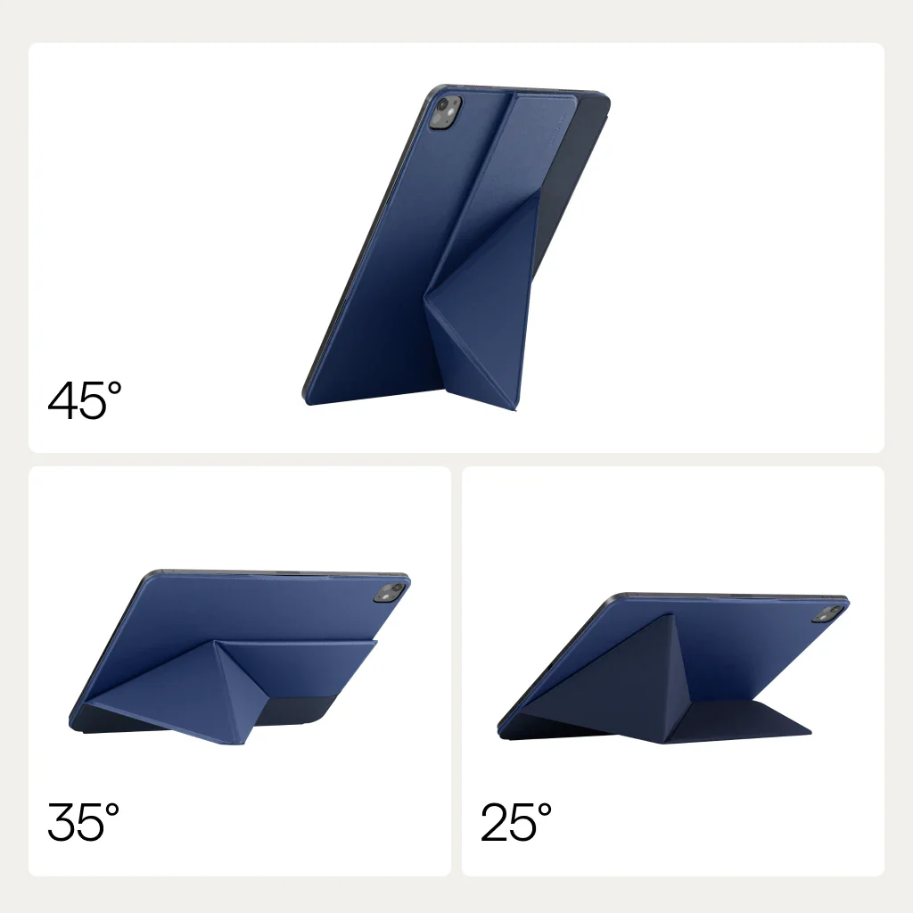 Чохол-накладка Pitaka MagEZ Case Folio 3 для iPad Pro 11" [M5/M4] - Midnight Blue