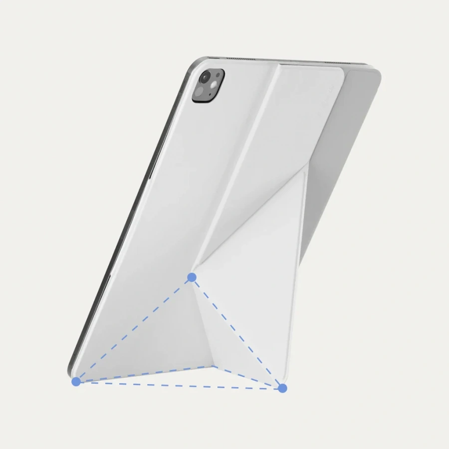 Чохол-накладка Pitaka MagEZ Case Folio 3 для iPad Pro 11" [M5/M4] - White (FOL2606P)