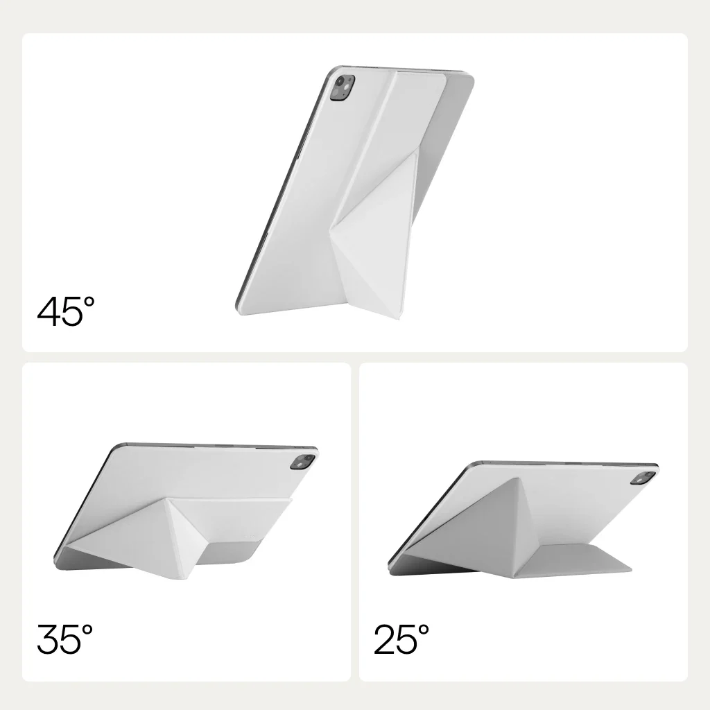 Чохол-накладка Pitaka MagEZ Case Folio 3 для iPad Pro 11" [M5/M4] - White (FOL2606P)