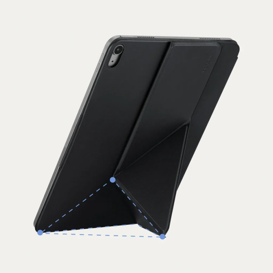 Чохол-накладка Pitaka MagEZ Case Folio 3 for iPad Air 11" M2-M4 | iPad Air 11" (4th/5th Gen) - Black (FOL2605A)