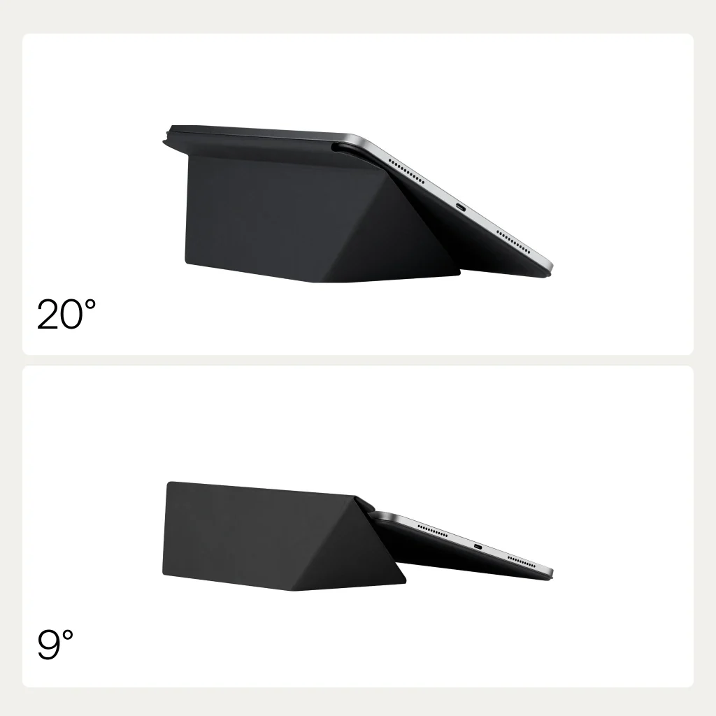 Чохол-накладка Pitaka MagEZ Case Folio 3 for iPad Air 11" M2-M4 | iPad Air 11" (4th/5th Gen) - Black (FOL2605A)