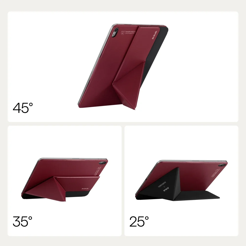 Чохол-накладка Pitaka MagEZ Case Folio 3 for iPad Air 11" M2-M4 | iPad Air 11" (4th/5th Gen) - Harvard Crimson