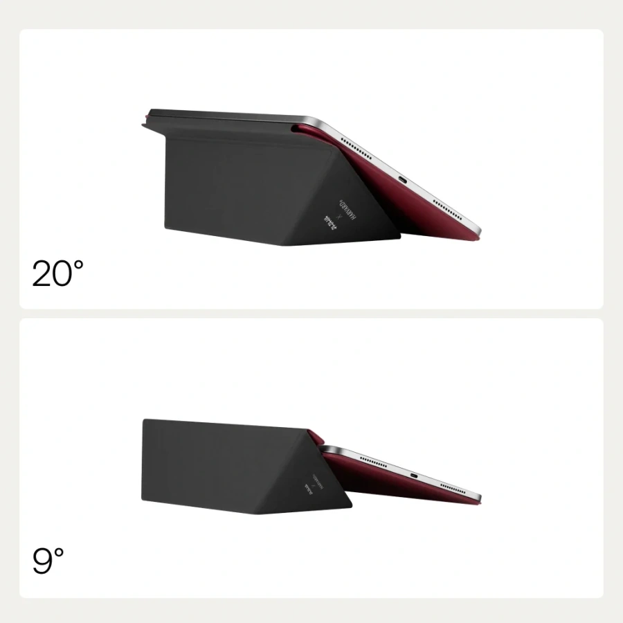 Чохол-накладка Pitaka MagEZ Case Folio 3 for iPad Air 11" M2-M4 | iPad Air 11" (4th/5th Gen) - Harvard Crimson