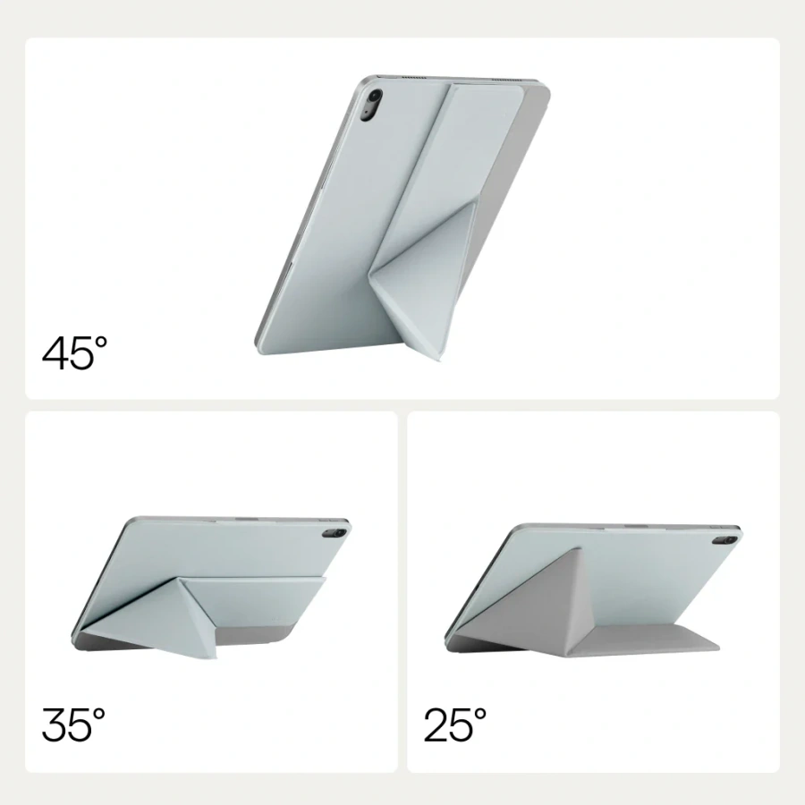 Чохол-накладка Pitaka MagEZ Case Folio 3 for iPad Air 11" M2-M4 | iPad Air 11" (4th/5th Gen) - Light Blue