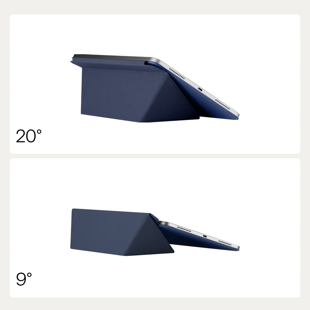 Чохол-накладка Pitaka MagEZ Case Folio 3 for iPad Air 11" M2-M4 | iPad Air 11" (4th/5th Gen) - Midnight Blue