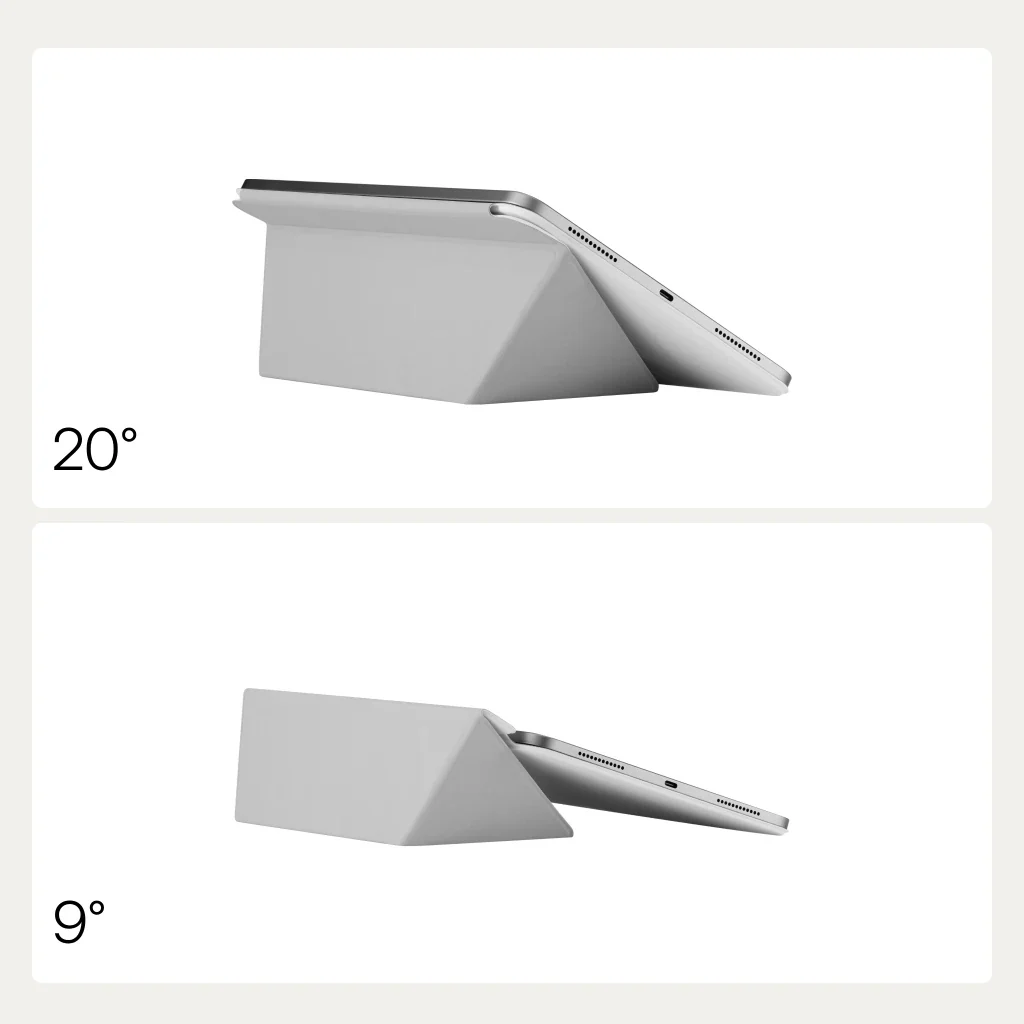 Чохол-накладка Pitaka MagEZ Case Folio 3 for iPad Air 11" M2-M4 | iPad Air 11" (4th/5th Gen) - White
